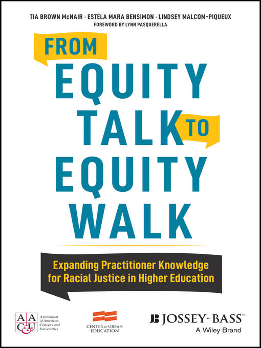 Title details for From Equity Talk to Equity Walk by Tia Brown McNair - Wait list